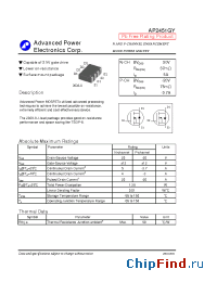 Datasheet AP2451GY manufacturer A-Power