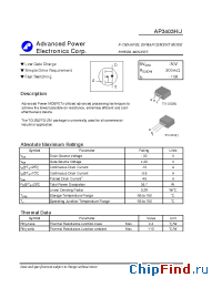 Datasheet AP3403J manufacturer A-Power