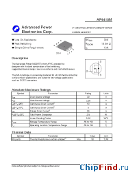Datasheet AP4410M manufacturer A-Power
