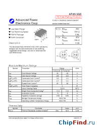 Datasheet AP4513GD manufacturer A-Power