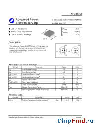 Datasheet AP4957M manufacturer A-Power