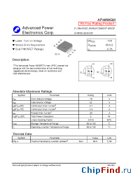 Datasheet AP4959GM manufacturer A-Power