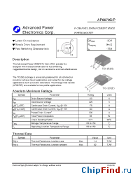 Datasheet AP6679P manufacturer A-Power