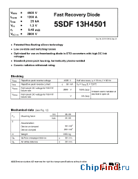 Datasheet 5SDF13H4501 manufacturer ABB