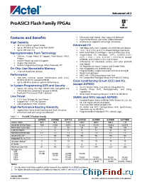 Datasheet A3P1000 manufacturer Actel