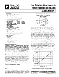 Datasheet 5962-9559701MPA manufacturer Analog Devices