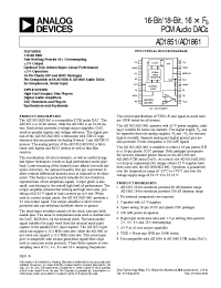 Datasheet AD1851R manufacturer Analog Devices