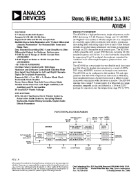 Datasheet AD1854J manufacturer Analog Devices