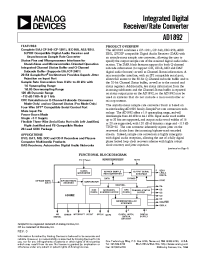 Datasheet AD1892JR manufacturer Analog Devices