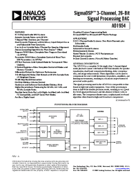 Datasheet AD1954YST manufacturer Analog Devices