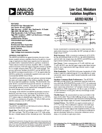 Datasheet AD204s manufacturer Analog Devices