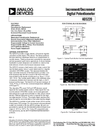 Datasheet AD5220-10 manufacturer Analog Devices