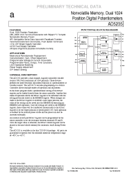 Datasheet AD5235BRU250 manufacturer Analog Devices