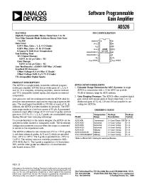 Datasheet AD526C manufacturer Analog Devices