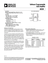 Datasheet AD526JN manufacturer Analog Devices