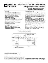 Datasheet AD5301B manufacturer Analog Devices