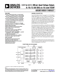 Datasheet AD5307ARUZ-REEL71 manufacturer Analog Devices