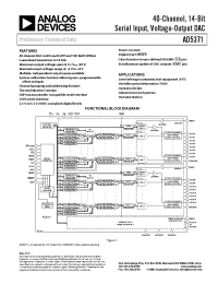 Datasheet AD5371 производства Analog Devices