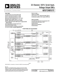 Datasheet AD5372 manufacturer Analog Devices