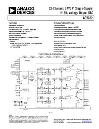 Datasheet AD5380BST-3 manufacturer Analog Devices
