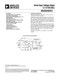 Datasheet AD5530BRU manufacturer Analog Devices