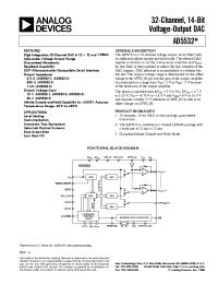 Datasheet AD5532-3 manufacturer Analog Devices