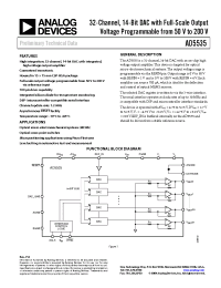 Datasheet AD5535 manufacturer Analog Devices