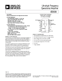Datasheet AD5539 manufacturer Analog Devices