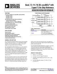 Datasheet AD5664RBRMZ-3 manufacturer Analog Devices