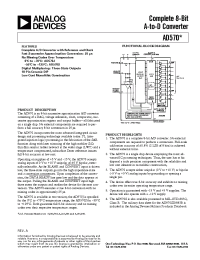 Datasheet AD570S manufacturer Analog Devices
