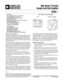 Datasheet AD585 manufacturer Analog Devices