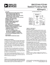 Datasheet AD6421AST manufacturer Analog Devices