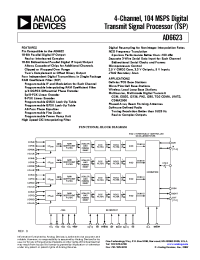 Datasheet AD6623 manufacturer Analog Devices