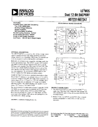 Datasheet AD7237JN manufacturer Analog Devices