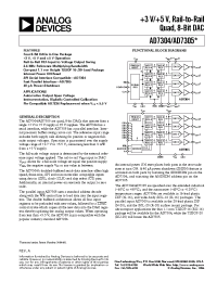 Datasheet AD7304 manufacturer Analog Devices