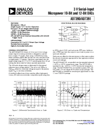 Datasheet AD73913 manufacturer Analog Devices