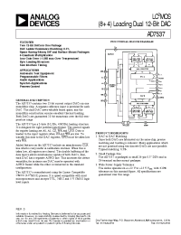 Datasheet AD7537CQ manufacturer Analog Devices