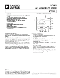 Datasheet AD7538BQ manufacturer Analog Devices