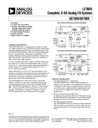 Datasheet AD7569TE manufacturer Analog Devices