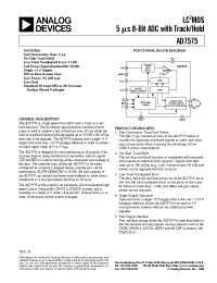 Datasheet AD7575J manufacturer Analog Devices