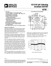 Datasheet AD760A manufacturer Analog Devices