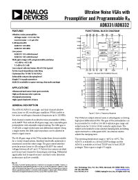 Datasheet AD8332ACPZ-R71 производства Analog Devices