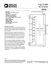 Datasheet AD9060SZ2 manufacturer Analog Devices