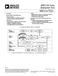 Datasheet ADDS-21XX-TOOLS производства Analog Devices