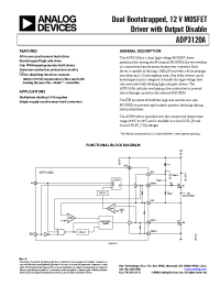 Datasheet ADP3120A производства Analog Devices