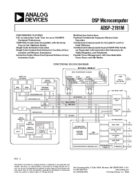Datasheet ADSP-2191 manufacturer Analog Devices