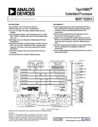 Datasheet ADSP-TS201S manufacturer Analog Devices