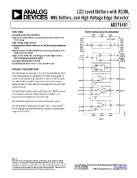 Datasheet ADSY8401 manufacturer Analog Devices
