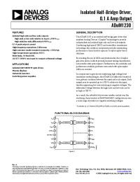 Datasheet ADUM1230 manufacturer Analog Devices