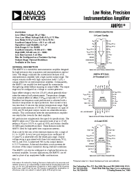 Datasheet AMP01AX manufacturer Analog Devices